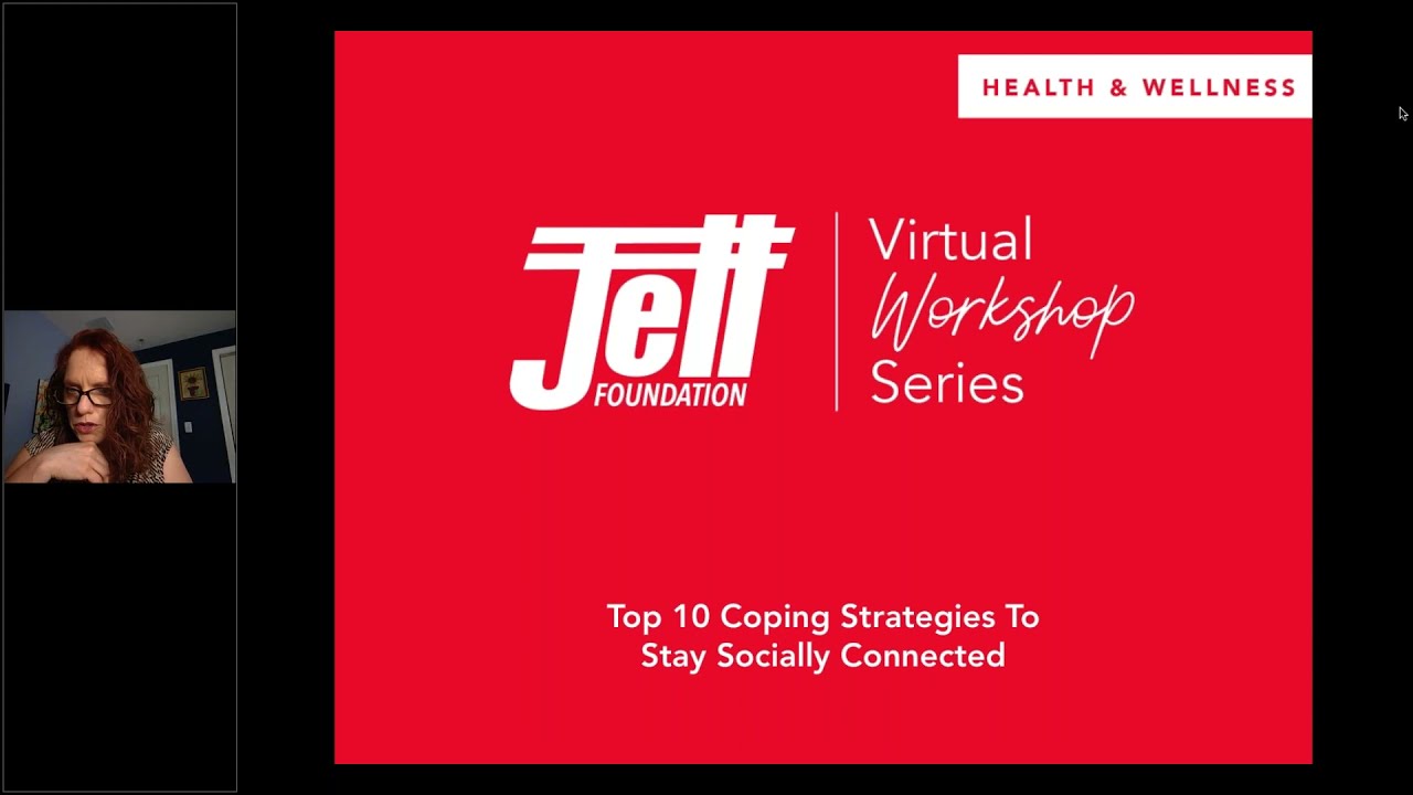 Community Webinar Series 2020: Top 10 Coping Strategies To Stay Socially Connected