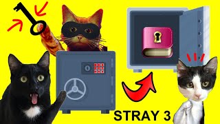 Espio el diario secreto de simulador de gato Stray con gatitos Luna y Estrella / Videos de gatos