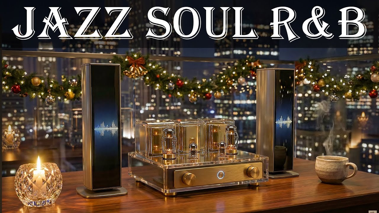 Winter Smooth Jazz Lounge & Soulful RnB Instrumental for Stress Relief and Quiet Evenings