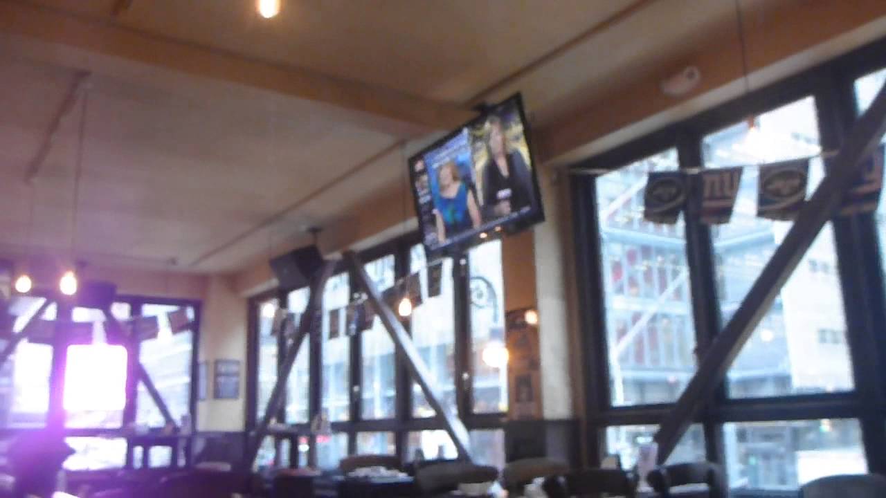 Pizza and Beer in Beer Authority Manhattan New York USA October 2014 YouTube