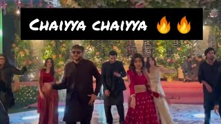 Chaiyya Chaiyya Wedding Dance Abdullah Rafique
