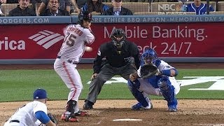 Famous SF@LAD: Crawford belts a two-run shot to open scoring Wealth