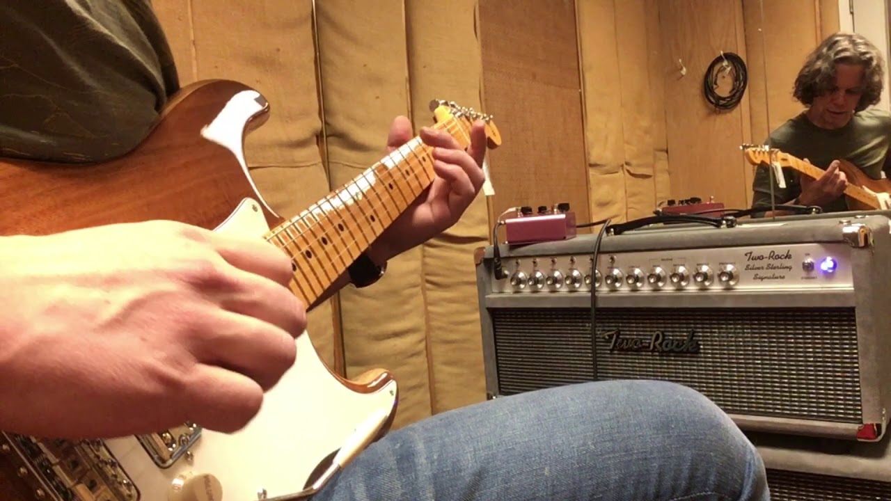 Fender Rarities Koa Strat through Two Rock Sterling Signature at Lauzon Music