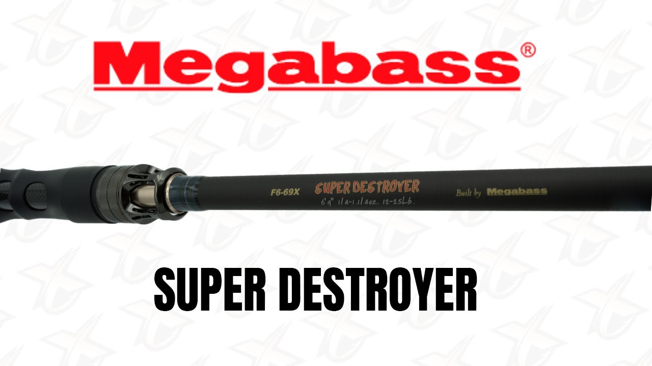 Megabass Rod Breakdown | SUPER DESTOYER