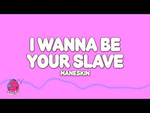 Måneskin - I wanna be your slave (Lyrics + napisy pl)