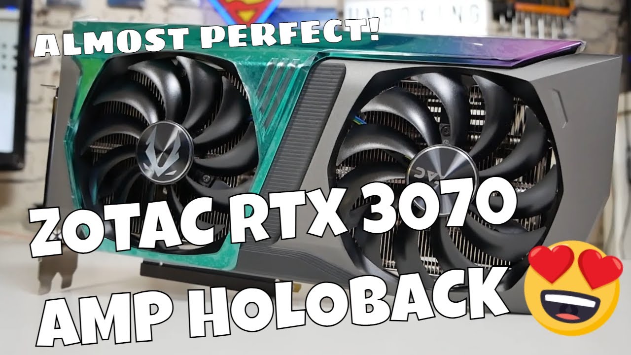 ZOTAC GAMING GeForce RTX 3070 AMP Holo Highlight - YouTube