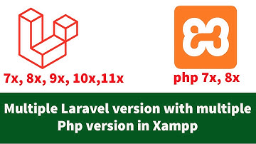 How to Run Multiple Laravel version with multiple Php version in Xampp on Windows 10