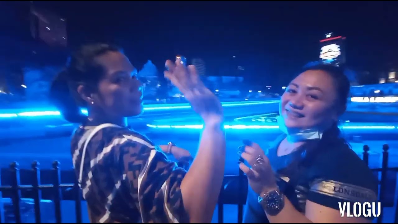 Beautiful night River of life# Blue light @ Kuala Lumpur Malaysia