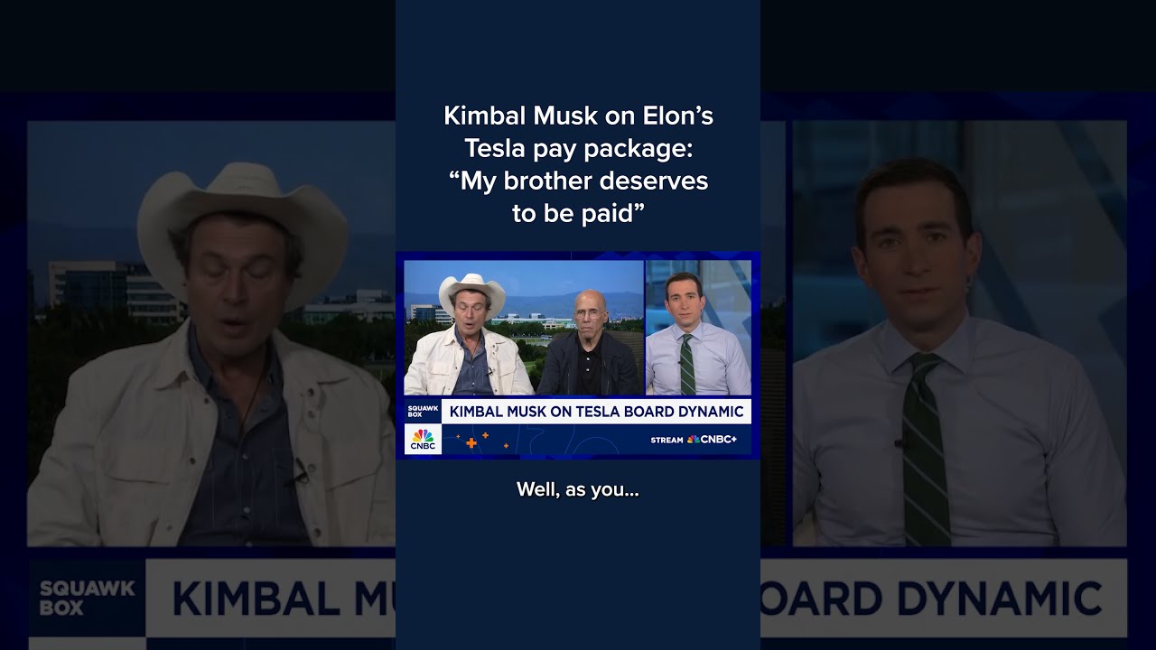 Kimbal Musk On Elon S Tesla Pay Package My Brother Deserves To Be Paid 