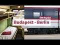 Overnight train from Budapest to Berlin 🚆ÖBB Nightjet || trip report