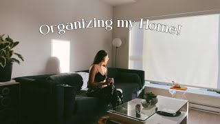 Organizing my new home + furniture update!