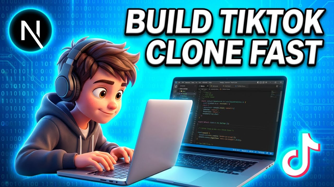 Build a Next.js Full Stack TikTok Clone Video Streaming & Sharing Web App in Browser Using TS
