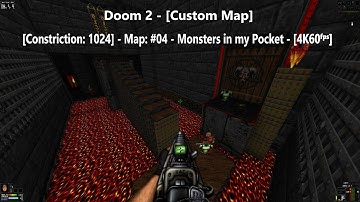 Project Brutality 3.0 - Doom 2 - [Constriction: 1024] - Map: #04 - Monsters in my Pocket - [4K60ᶠᵖˢ]