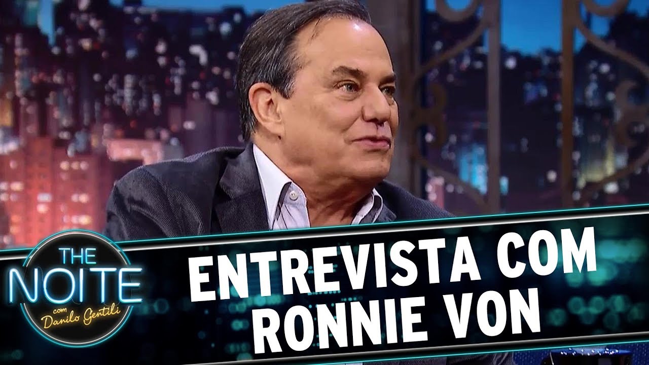 Entrevista com Ronnie Von | The Noite (28/08/17)