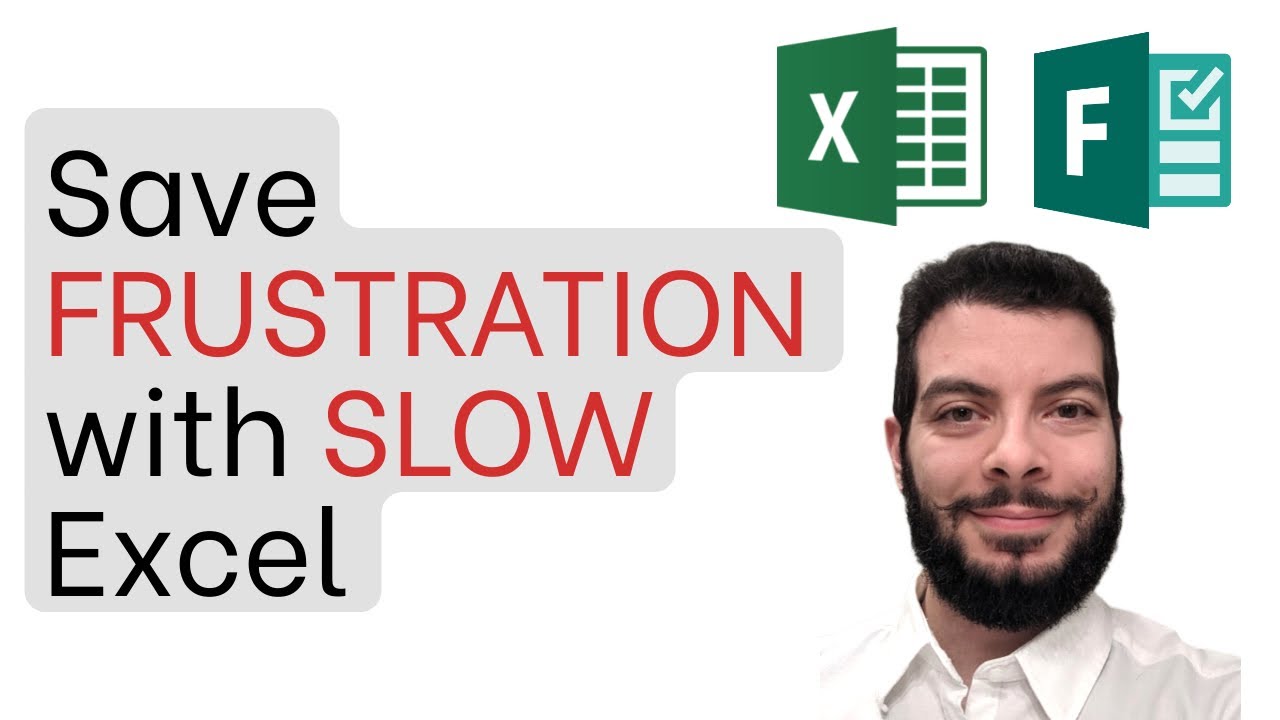 Save frustration with slow Excel: separate data collection and data storage