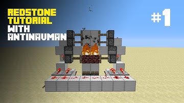 Redstone Tutorial - 1.6.2 Completely Hidden Fireplace Entrance