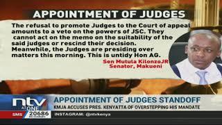 Lawyers question President Uhuru's decision to reject 6 judges