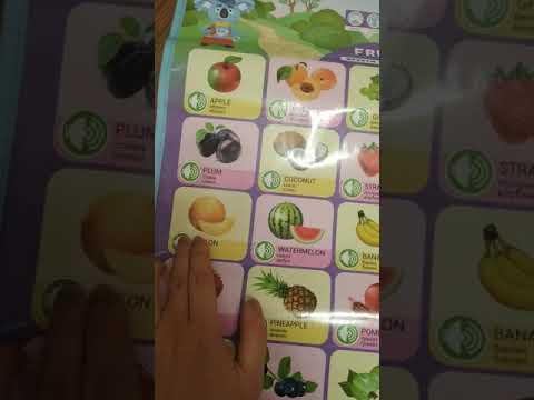 Інтерактивний навчальний аудіо посібник Smart Koala Fruits (SKCIF3)
