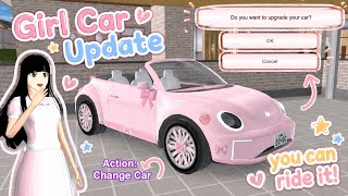 Girl Car Update | Sakura School Simulator | Gweyc Gaming screenshot 3
