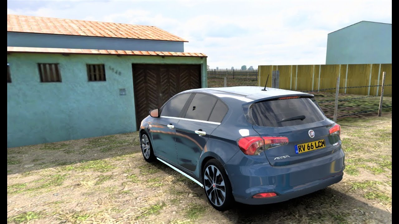 ETS2| Euro Truck Simulator 2|FIAT TIPO EGEA V1R50 Gameplay Video by Playground Games with F430 wheel