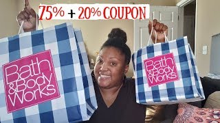 Bath & Body Works 75% Off Plus 20% Coupon Semi Annual Sale 2019 (Part 1)
