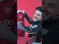 OUR GUNNERS UNBOX THE NEW HOME KIT 🎁 #arsenal #adidas #shirt #rice #odegaard #williamson #russo