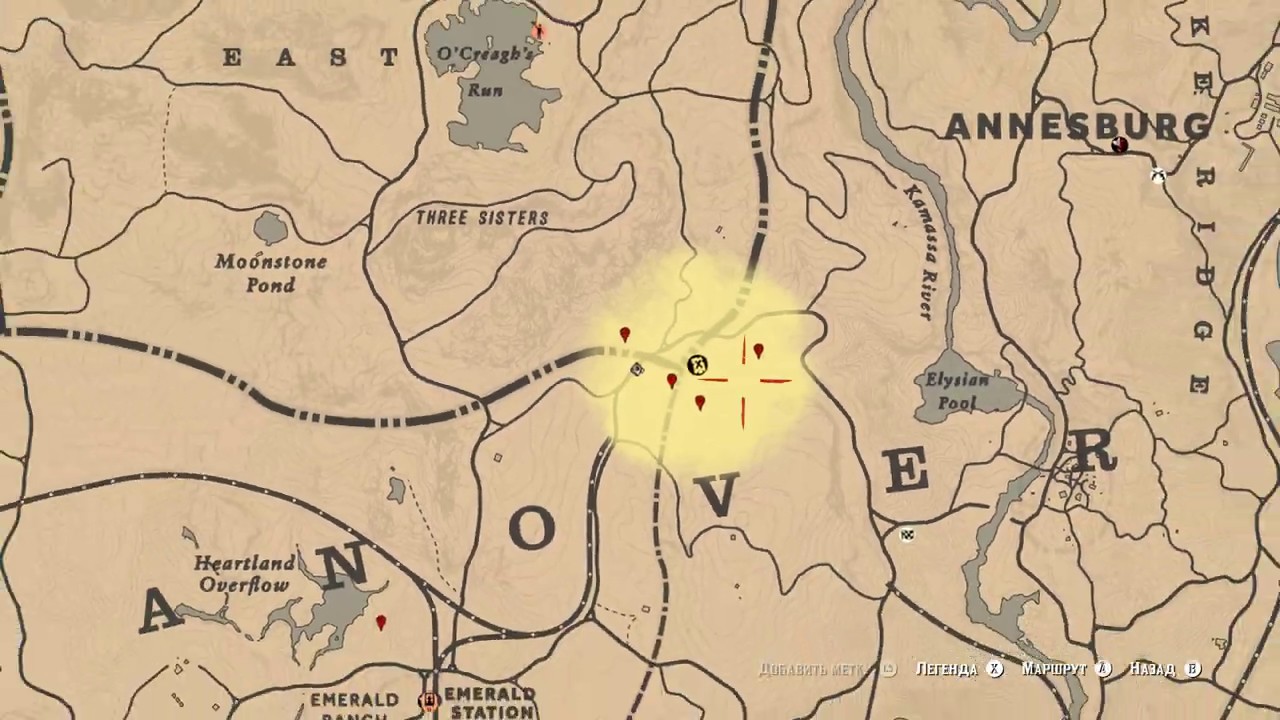 Северный клингман карта сокровищ