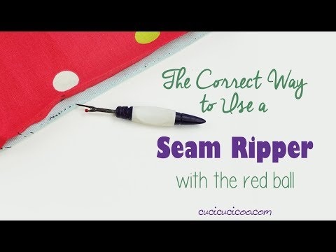 Seam Fix Tool - Seam Ripper & Thread Remover in One 
