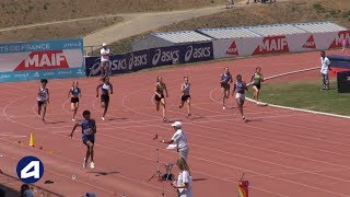 Angers 2019 : Finale 200 m Cadettes (Serena Kouassi en 24''02)