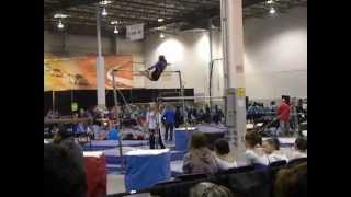 Hayley Bourne Jerrell Steele Invitational Level 5 Bars 7.625 1/11/15
