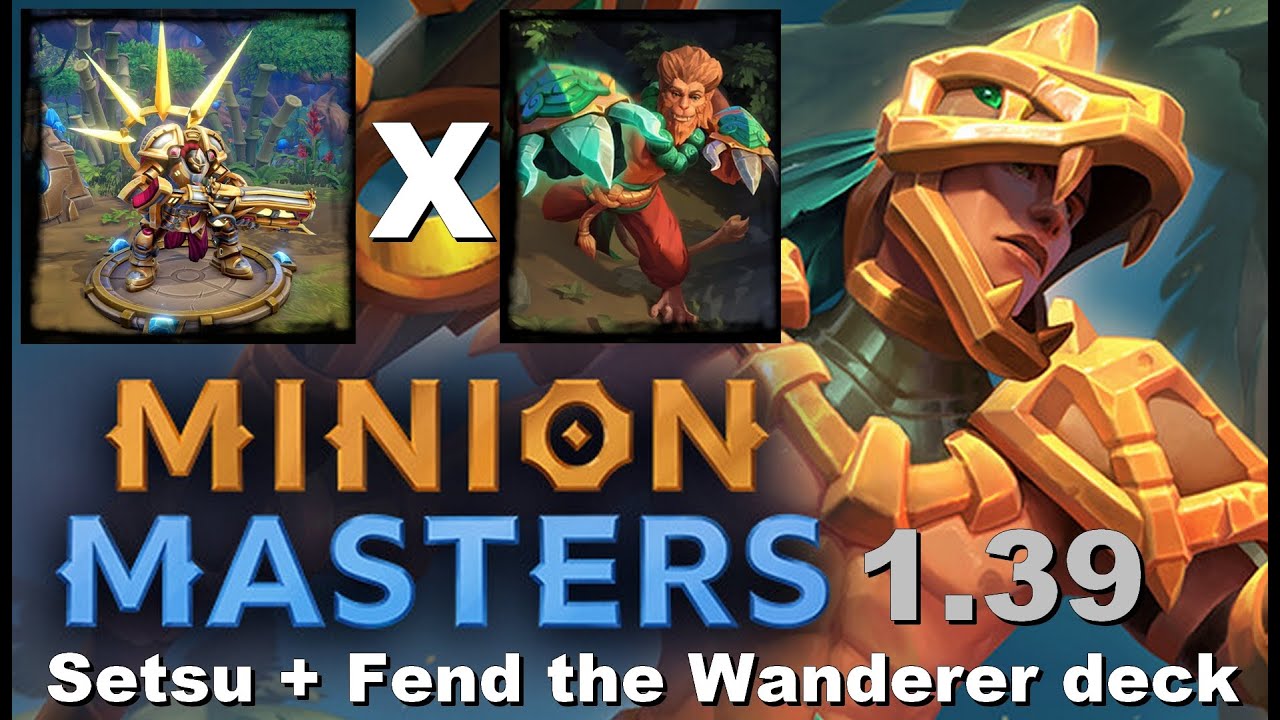 Minion Master 1.39 Setsu + Feng the Wanderer deck 2v2 gameplay [No