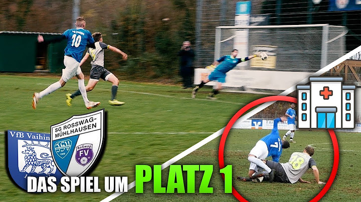 Das Spiel um PLATZ 1 in der Kreisliga