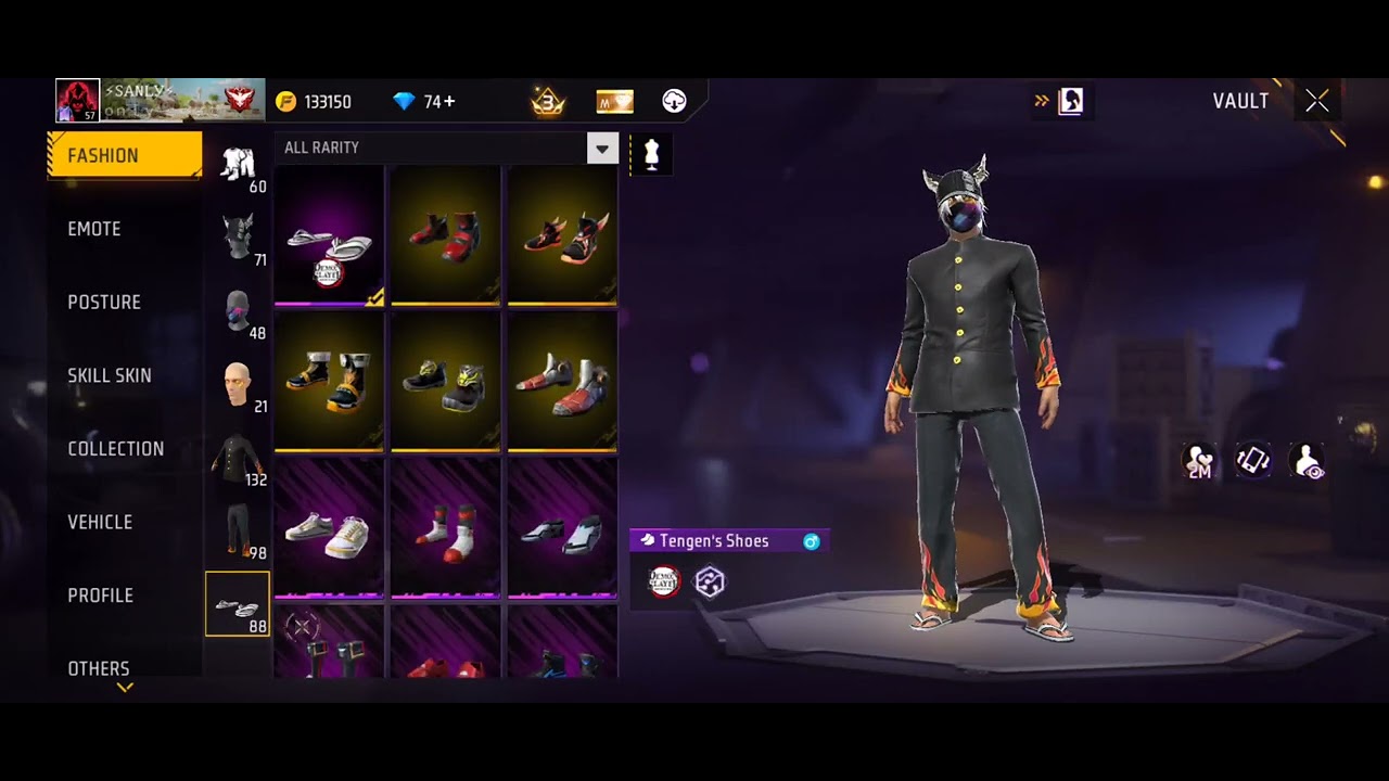 Free Fire id for sale bugget friendly id [ no time pass]