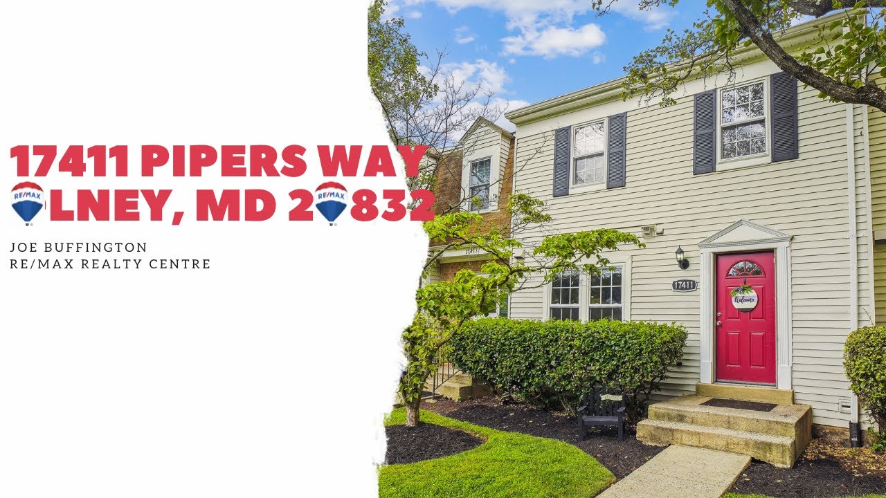 17411 Pipers Way, Olney, MD 20832 YouTube