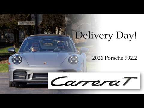 2026 Porsche 911(992.2) Carrera T – Delivery Day