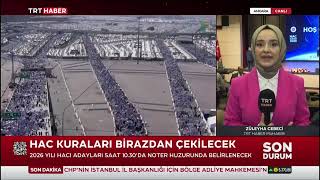 Hac Yolculuğu İçi̇n Yeni̇ Şartlar Geti̇ri̇ldi̇