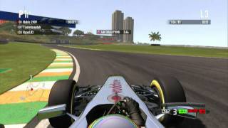 F1 2011 Brazil Online Hotlap