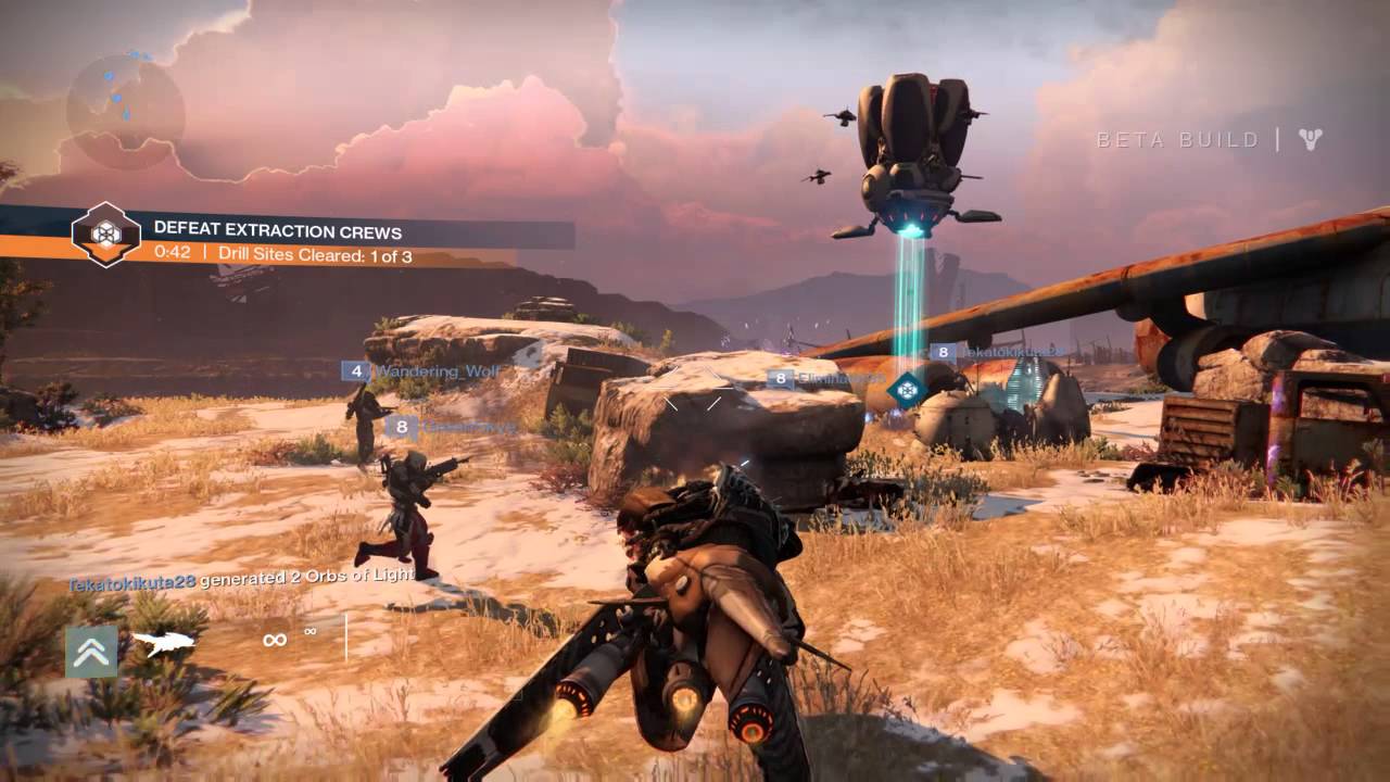 Destiny Beta: Random Event - Defeat Extraction Crews
