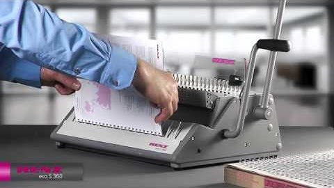 Presco Wire Binding Renz Eco S 360 Wire Binder
