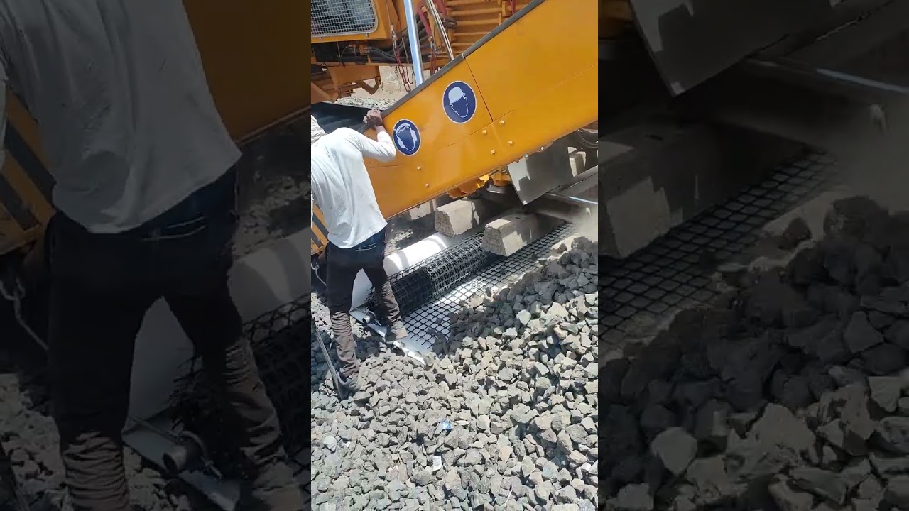 formation treatment by geogrid textile bcm