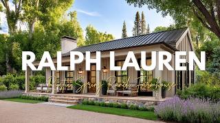 Rustic Spring Ranch Farmhouse Homes Inspired by Ralph Lauren Home Western Americana Style