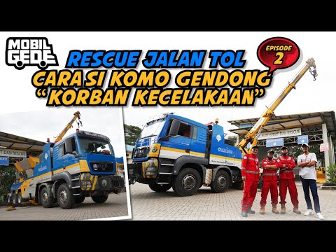 Jasa Marga's Si Komo Crane: How to Operate It | Big Car
