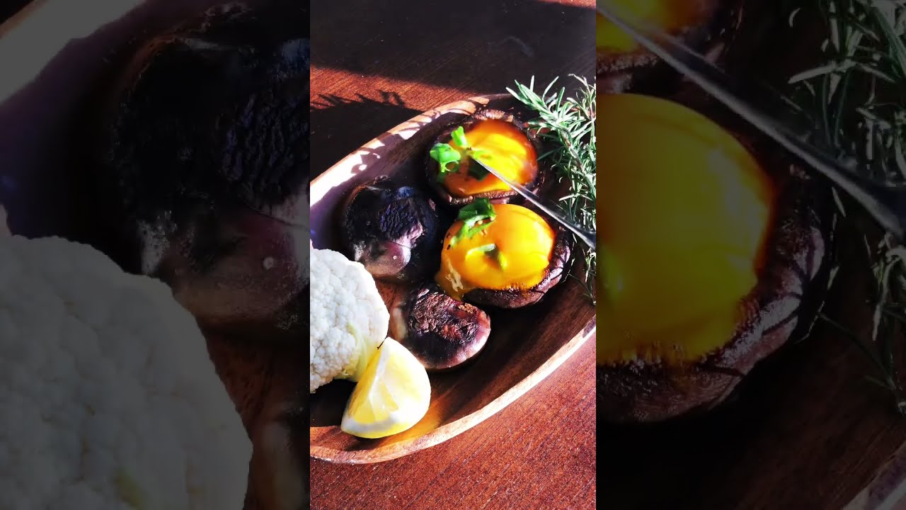 #PilzSteak#VeganRezept#VegetarischesRezept#GesundeErnährung# ...