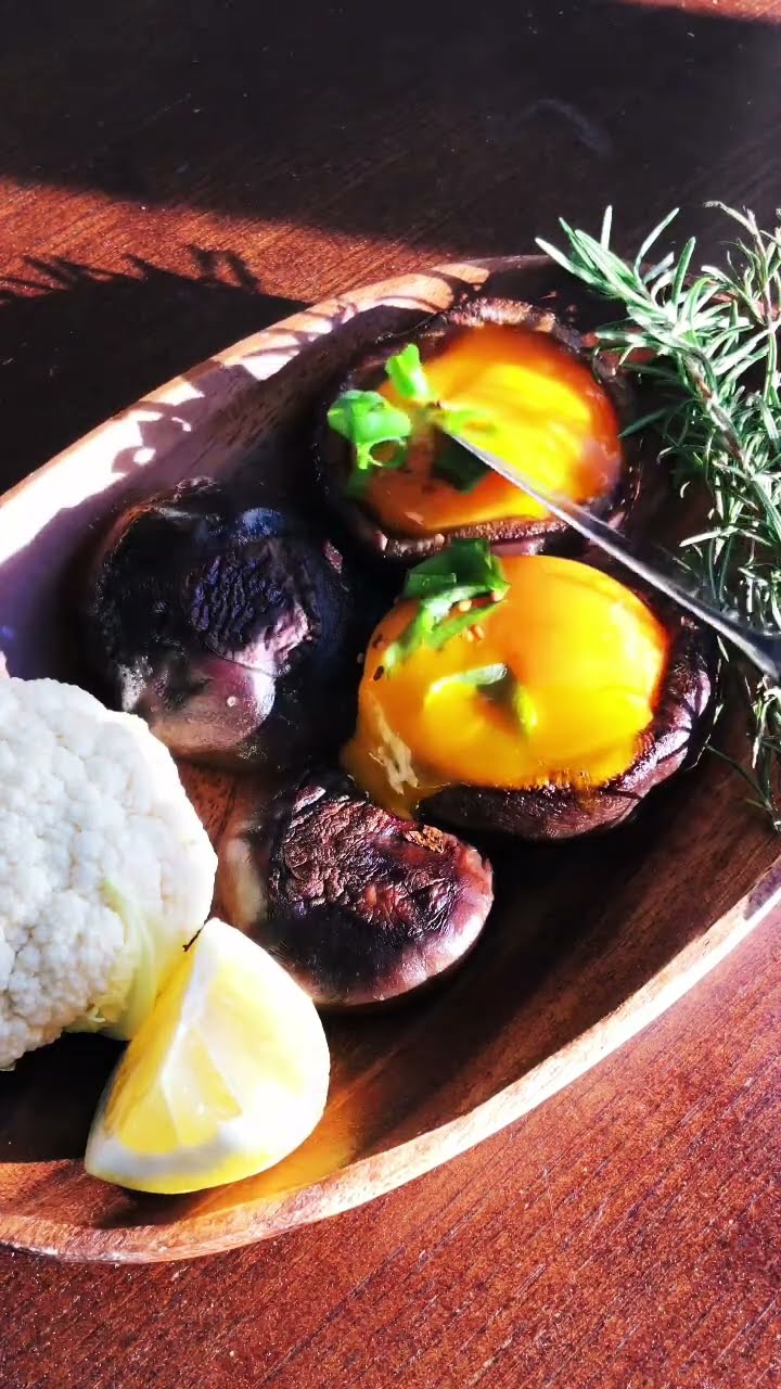 #PilzSteak#VeganRezept#VegetarischesRezept#GesundeErnährung# ...