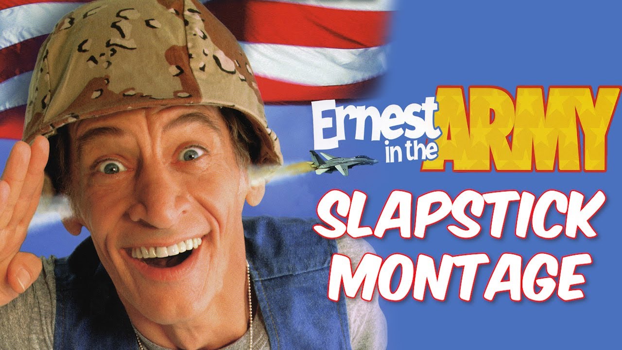 Ernest in the Army Slapstick Montage (Music Video)