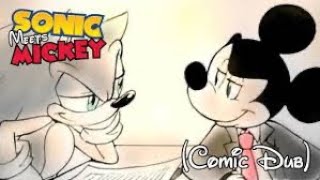 Sonic Meets Mickey (Short Comic Dub) ft @jaymakers2682