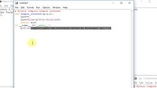 Python program to Compute simple interest Python Program To Compute Simple Interest Given All The Required Values