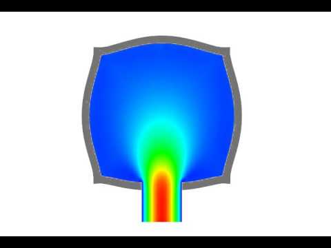 FSI with fully enclosed fluid