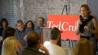 Watch: Heidi Cruz campaigns in Norfolk