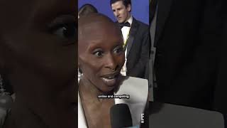 Yes, Cynthia Erivo has seen your Elphaba riffs and yes, she loves it. 💚 #shorts